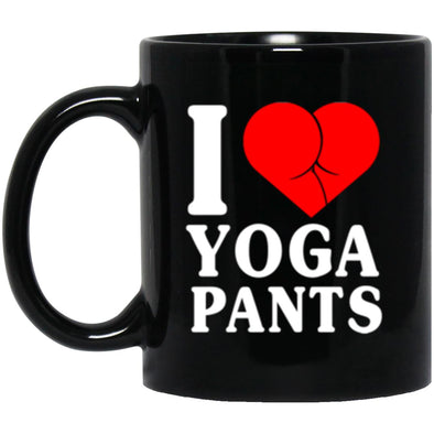 Yoga Pants Black Mug 11oz (2-sided)