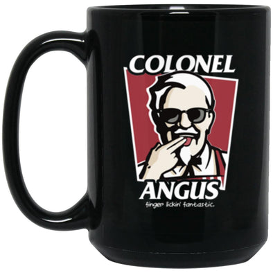 Kentucky Colonel Angus Black Mug 15oz (2-sided)