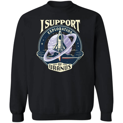 Exploration Of Uranus Crewneck Sweatshirt