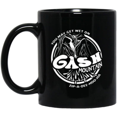 Gash Mountain Black Mug 11oz (2-sided)