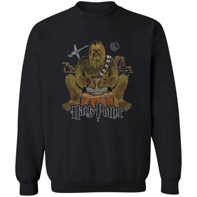 Hairy Potter Chewbacca  Crewneck Sweatshirt