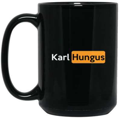 Karl Hungus Black Mug 15oz (2-sided)