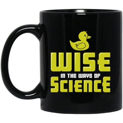 Wise Science Black Mug 11oz (2-sided)