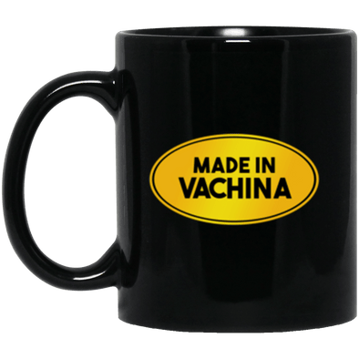 Vachina Black Mug 11oz (2-sided)