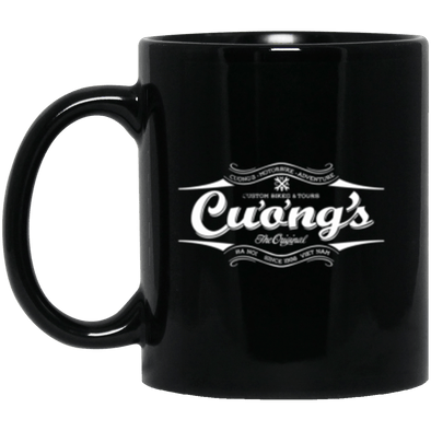 Cuongs Black Mug 11oz (2-sided)