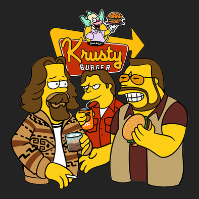 Near the Krusty Burger