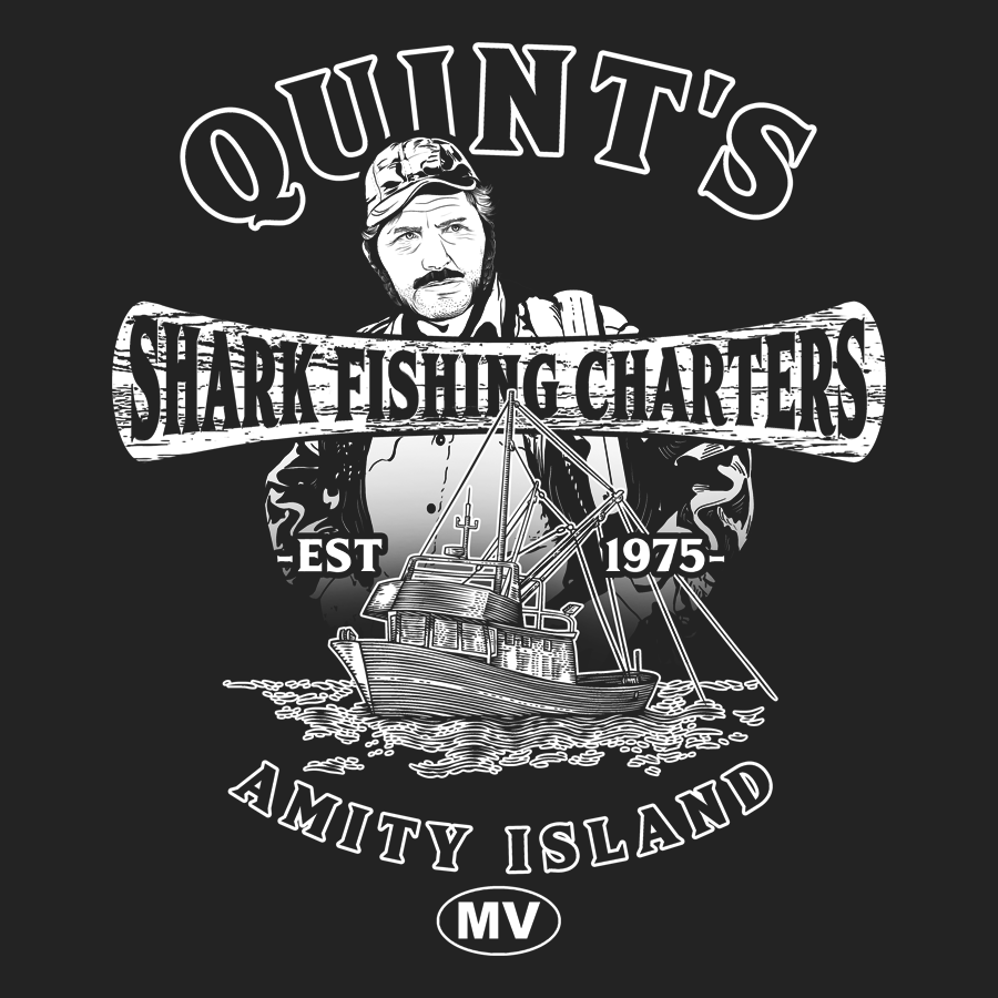 Quint's Shark Charters – The Dude's Threads