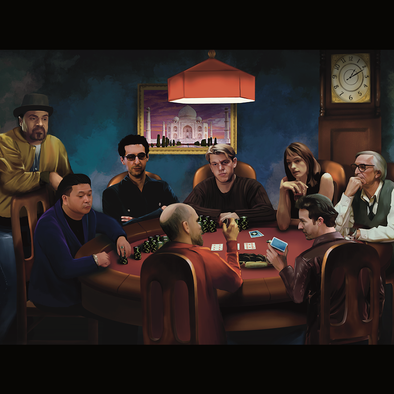 Rounders Poker Canvas