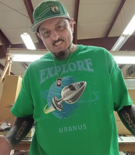 Explore Uranus Premium Triblend Tee