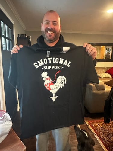 Emotional Support Cock Premium Triblend Tee