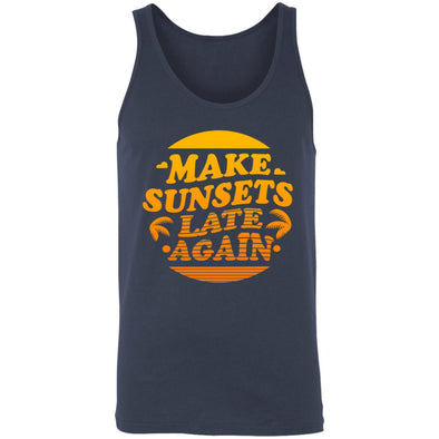 Make Sunsets Late Again Tank Top