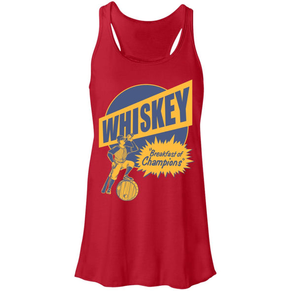 Whiskey Breakfast Flowy Racerback Tank