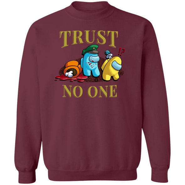 Trust No One Crewneck Sweatshirt