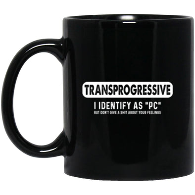 Transprogressive Black Mug 11oz (2-sided)