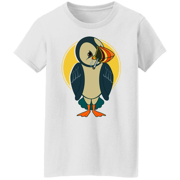 Puffin'  Ladies Cotton Tee