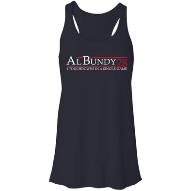 Al Bundy 28  Flowy Racerback Tank