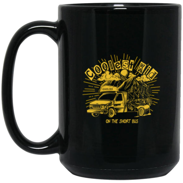 Short Bus Black Mug 15oz (2-sided)