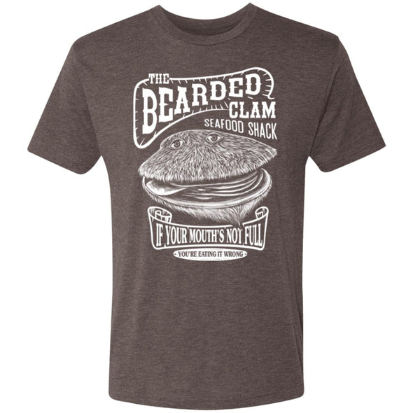 The Bearded Clam Premium Triblend Tee