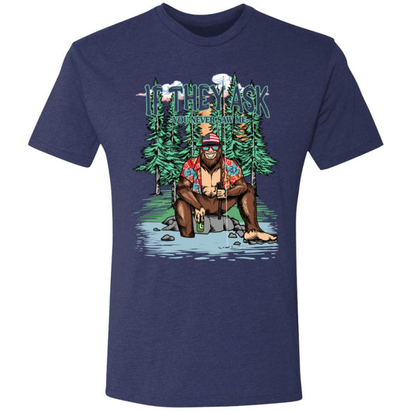 Bigfoot Fishing Premium Triblend Tee