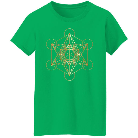 Metatron's Cube Ladies Cotton Tee