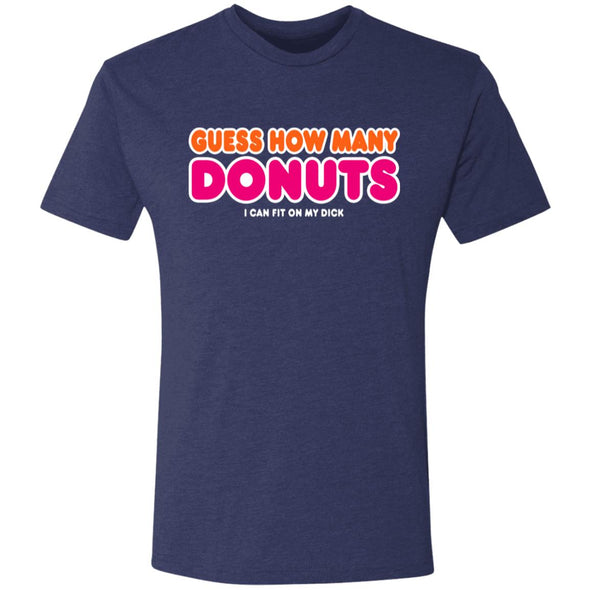 How Many Donuts? Premium Triblend Tee