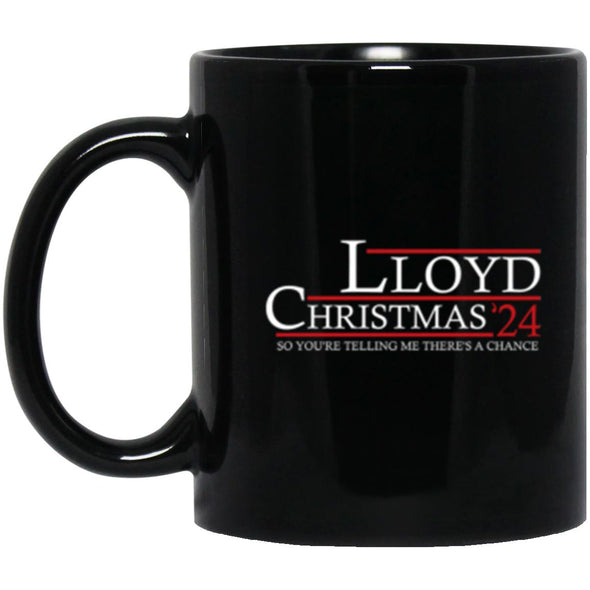 Lloyd Christmas 24 Black Mug 11oz (2-sided)