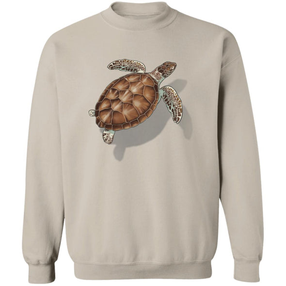 Sea Turtle Shadow Crewneck Sweatshirt