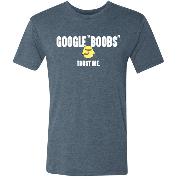 Google "Boobs" Premium Triblend Tee