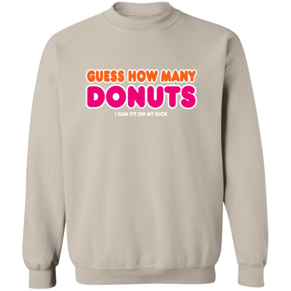 How Many Donuts? Crewneck Sweatshirt