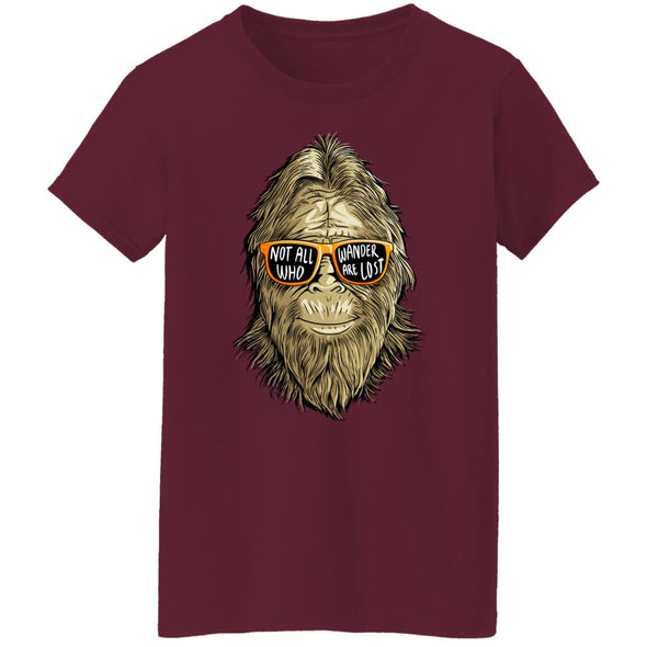 Bigfoot Wander Ladies Cotton Tee