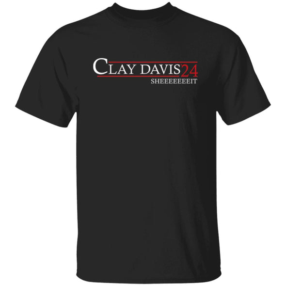 Clay Davis 24 Cotton Tee