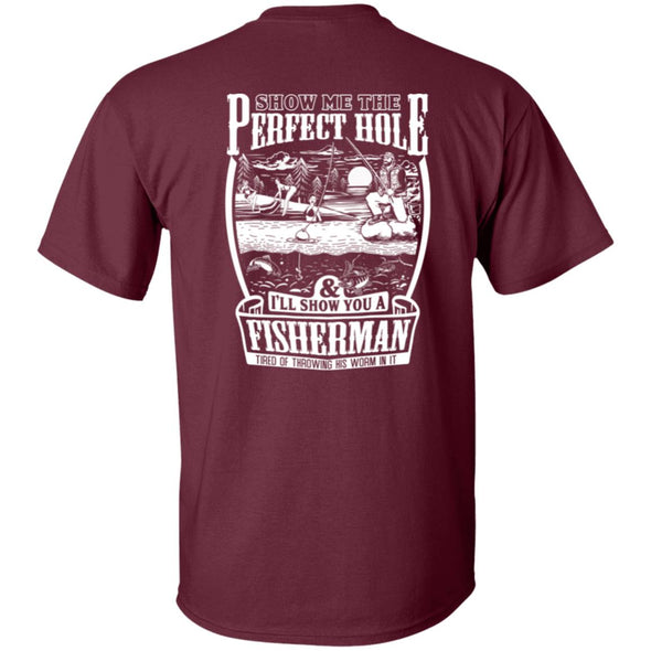 Perfect Fishing Hole Cotton Tee (BACK PRINT)