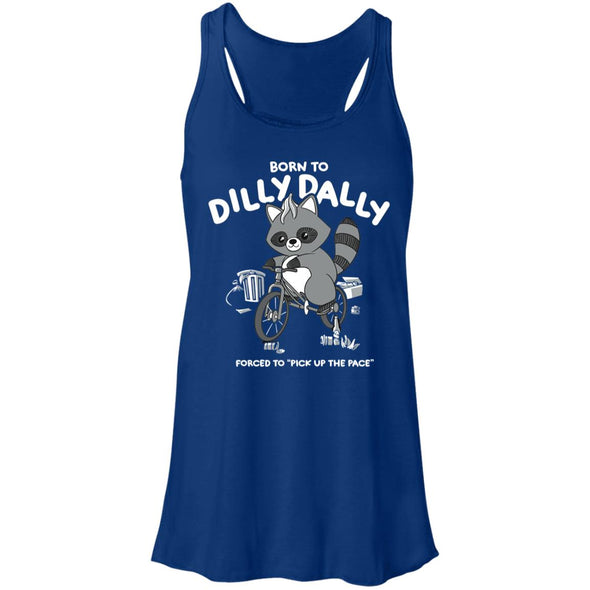 Dilly Dally Flowy Racerback Tank