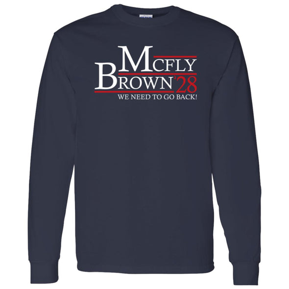 McFly Brown 28 Long Sleeve