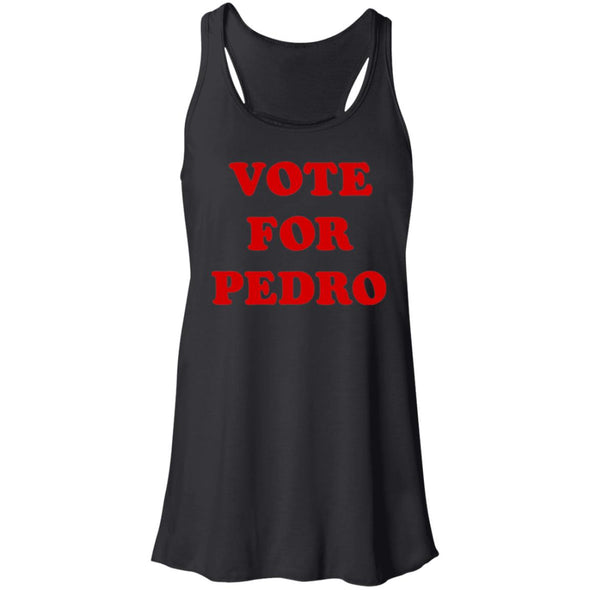 Vote For Pedro Flowy Racerback Tank