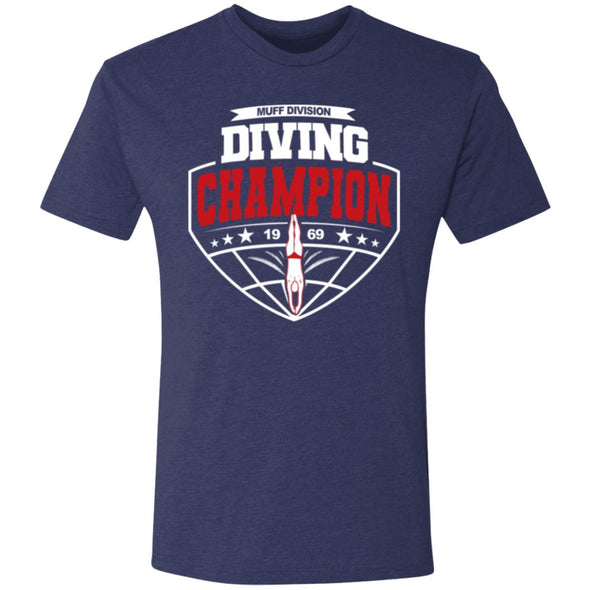 Muff Diving Champion Premium Triblend Tee