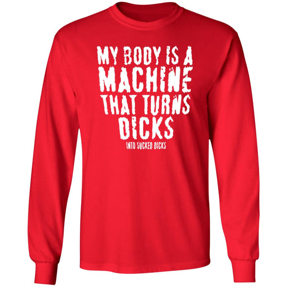 My Body Is a Machine Heavy Long Sleeve