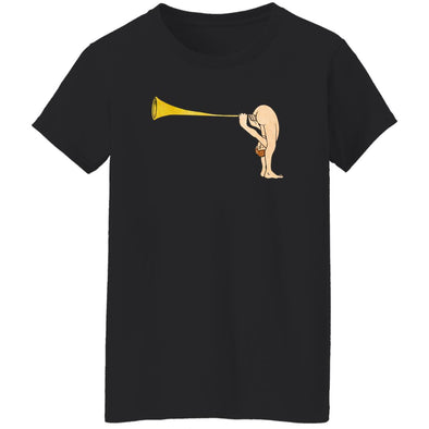 Monty Python Fart Horn Ladies Cotton Tee