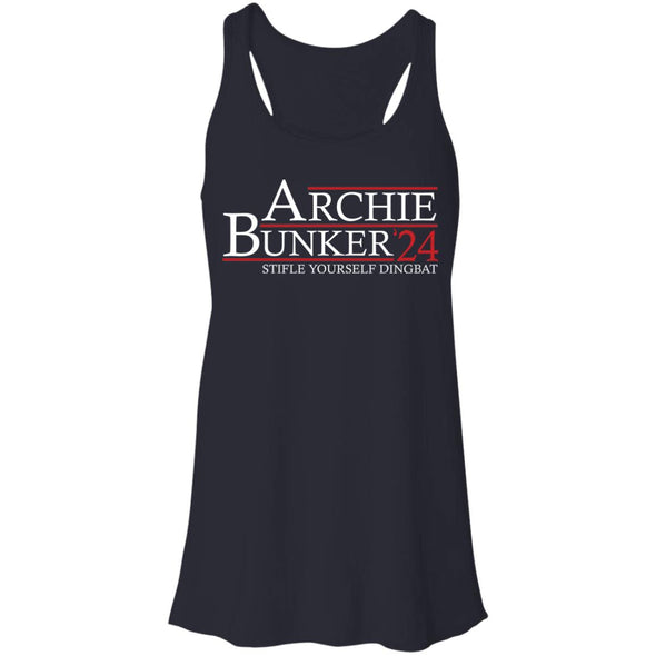 Archie Bunker 24 Flowy Racerback Tank