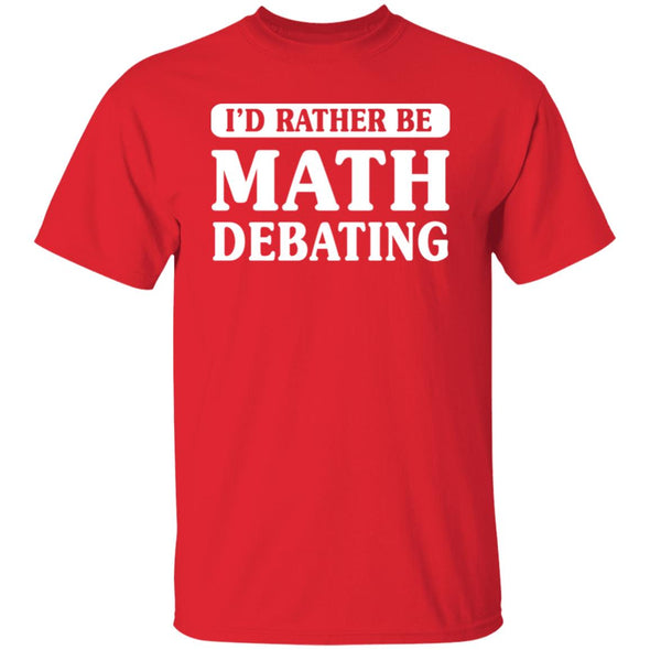 Math Debate Cotton Tee