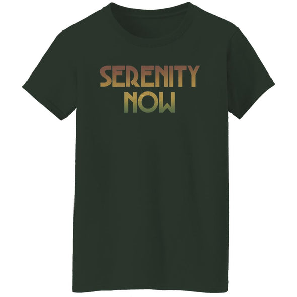 Serenity Now! Ladies Cotton Tee