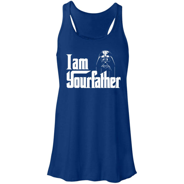 Your Father Flowy Racerback Tank