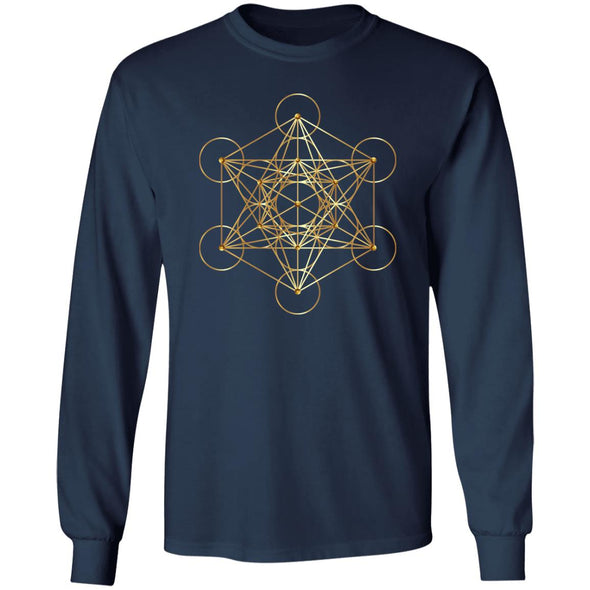 Metatron's Cube Heavy Long Sleeve