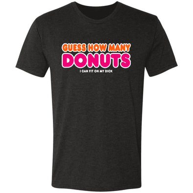 How Many Donuts? Premium Triblend Tee