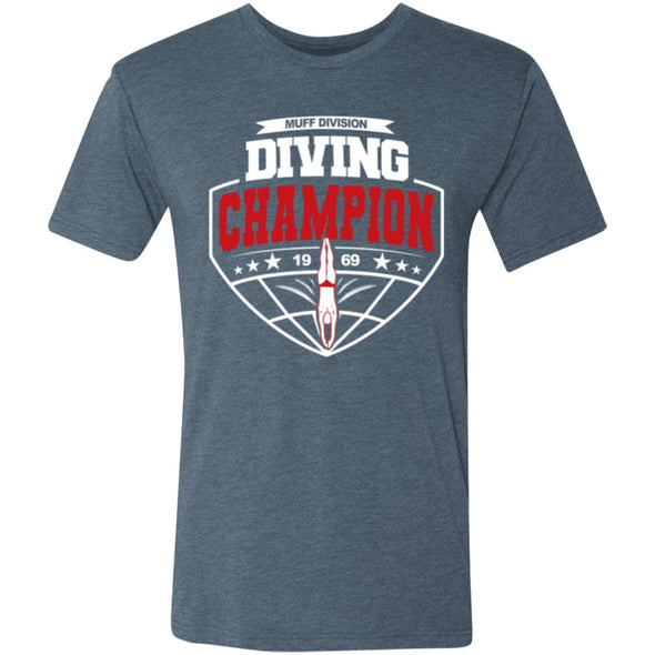 Muff Diving Champion Premium Triblend Tee