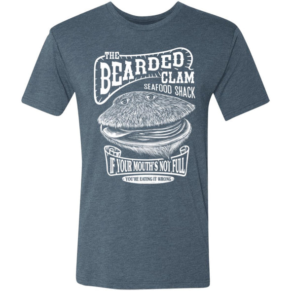 The Bearded Clam Premium Triblend Tee