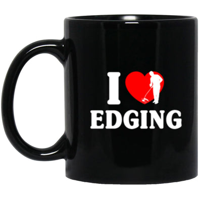 Edging Black Mug 11oz (2-sided)