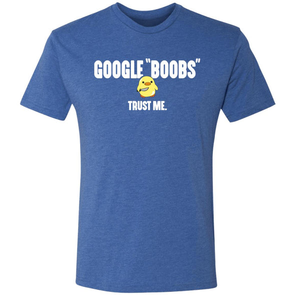 Google "Boobs" Premium Triblend Tee