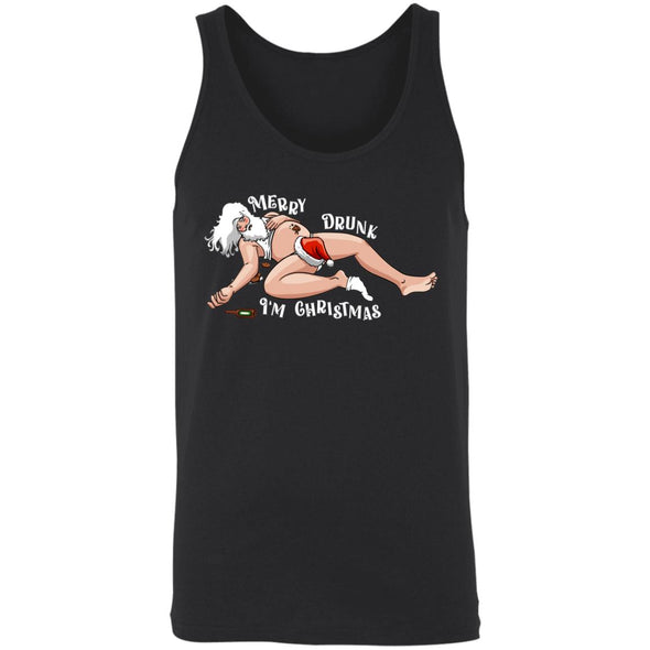 Merry Drunk Christmas Tank Top