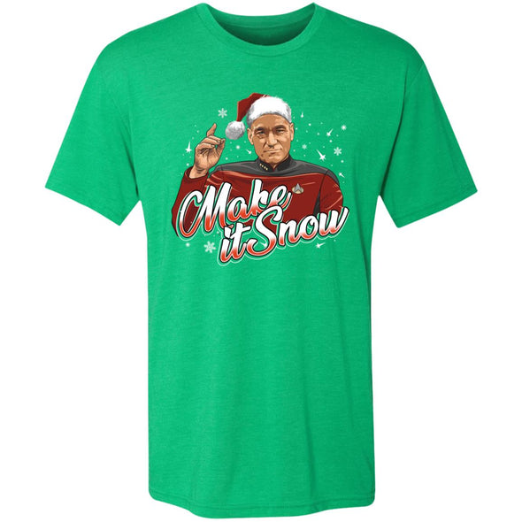 Make It Snow Picard Premium Triblend Tee